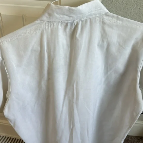 White casual button down - Picture 5 of 5